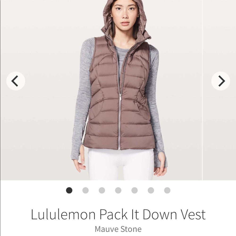 Lululemon Pack It Down Vest